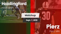 Matchup: Holdingford vs. Pierz  2018