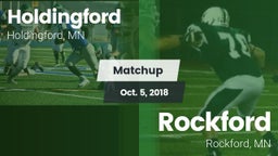Matchup: Holdingford vs. Rockford  2018