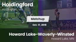 Matchup: Holdingford vs. Howard Lake-Waverly-Winsted  2018