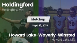 Matchup: Holdingford vs. Howard Lake-Waverly-Winsted  2019