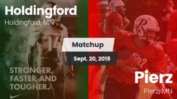 Matchup: Holdingford vs. Pierz  2019
