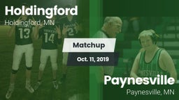 Matchup: Holdingford vs. Paynesville  2019