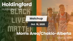 Matchup: Holdingford vs. Morris Area/Chokio-Alberta 2020