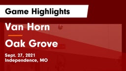 Van Horn  vs Oak Grove  Game Highlights - Sept. 27, 2021