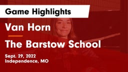 Van Horn  vs The Barstow School Game Highlights - Sept. 29, 2022