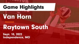 Van Horn  vs Raytown South  Game Highlights - Sept. 10, 2022