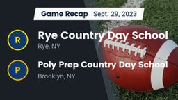 Recap: Rye Country Day School vs. Poly Prep Country Day School 2023