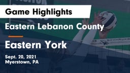 Eastern Lebanon County  vs Eastern York  Game Highlights - Sept. 20, 2021