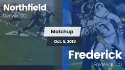 Matchup: Northfield High Scho vs. Frederick  2018