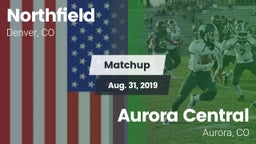 Matchup: Northfield High Scho vs. Aurora Central  2019