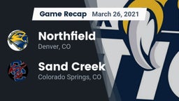 Recap: Northfield  vs. Sand Creek  2021