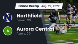 Recap: Northfield  vs. Aurora Central  2022