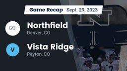 Recap: Northfield  vs. Vista Ridge  2023