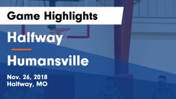 Halfway  vs Humansville Game Highlights - Nov. 26, 2018