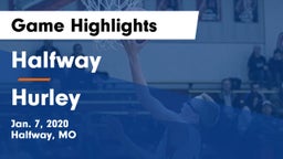 Halfway  vs Hurley  Game Highlights - Jan. 7, 2020