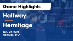 Halfway  vs Hermitage  Game Highlights - Jan. 22, 2021