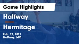 Halfway  vs Hermitage  Game Highlights - Feb. 22, 2021