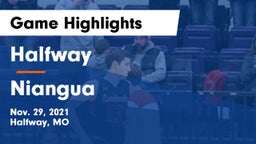 Halfway  vs Niangua Game Highlights - Nov. 29, 2021