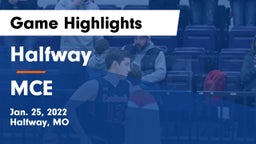 Halfway  vs MCE Game Highlights - Jan. 25, 2022