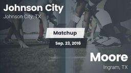 Matchup: Johnson City vs. Moore  2016