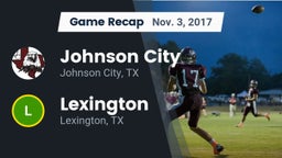 Recap: Johnson City  vs. Lexington  2017