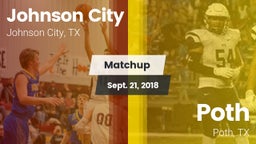 Matchup: Johnson City vs. Poth  2018