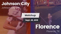Matchup: Johnson City vs. Florence  2018