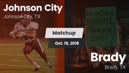 Matchup: Johnson City vs. Brady  2018
