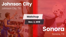 Matchup: Johnson City vs. Sonora  2018