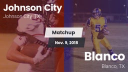 Matchup: Johnson City vs. Blanco  2018