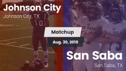 Matchup: Johnson City vs. San Saba  2019