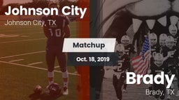 Matchup: Johnson City vs. Brady  2019