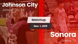 Matchup: Johnson City vs. Sonora  2019