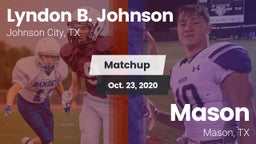 Matchup: Johnson City vs. Mason  2020