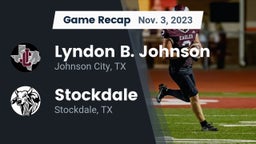 Recap: Lyndon B. Johnson  vs. Stockdale  2023