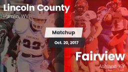 Matchup: Lincoln County vs. Fairview  2017