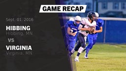 Recap: Hibbing  vs. Virginia  2016