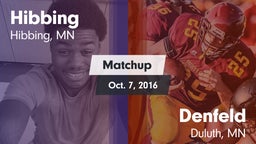Matchup: Hibbing vs. Denfeld  2016