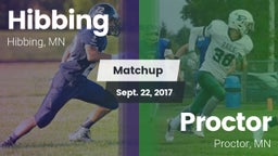 Matchup: Hibbing vs. Proctor  2017