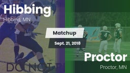 Matchup: Hibbing vs. Proctor  2018