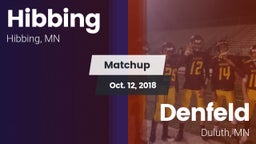 Matchup: Hibbing vs. Denfeld  2018