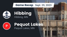 Recap: Hibbing  vs. Pequot Lakes  2023