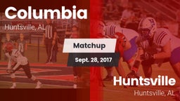 Matchup: Columbia vs. Huntsville  2017