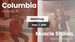 Matchup: Columbia vs. Muscle Shoals  2018