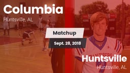 Matchup: Columbia vs. Huntsville  2018