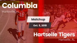 Matchup: Columbia vs. Hartselle Tigers 2018