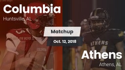 Matchup: Columbia vs. Athens  2018