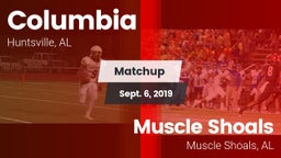 Matchup: Columbia vs. Muscle Shoals  2019