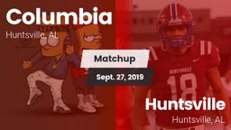 Matchup: Columbia vs. Huntsville  2019