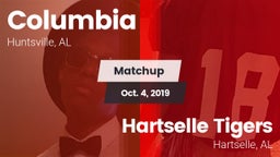 Matchup: Columbia vs. Hartselle Tigers 2019